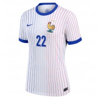Francúzsko Theo Hernandez #22 Vonkajší Ženy futbalový dres ME 2024 Krátky Rukáv